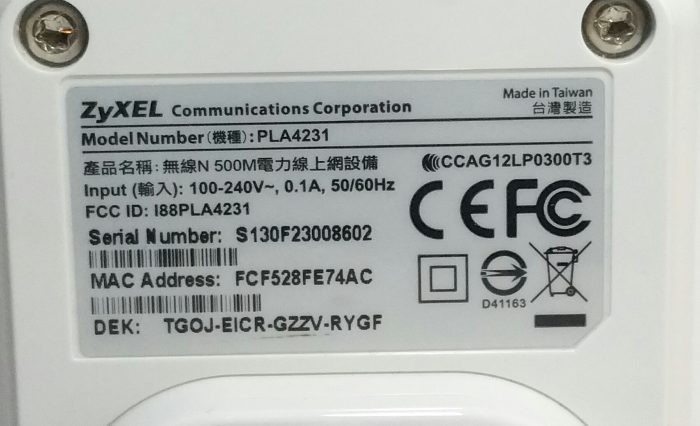 Zyxel PLA4231 Powerline Ethernet Adapter - Image 3