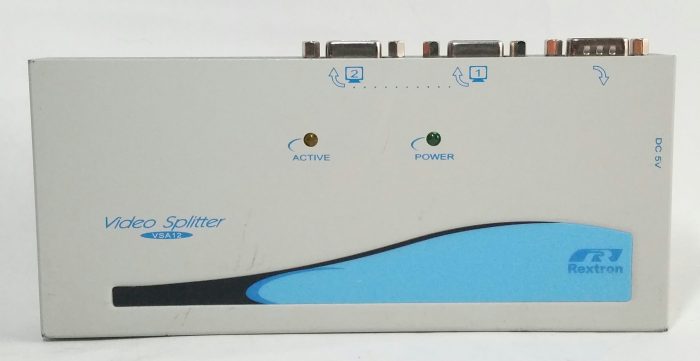 Joblot 2x Rextron VSA12/VSA14 D6F3E1D673/ D6F3E1D6P72 2-Port VGA Video Splitter - Image 2