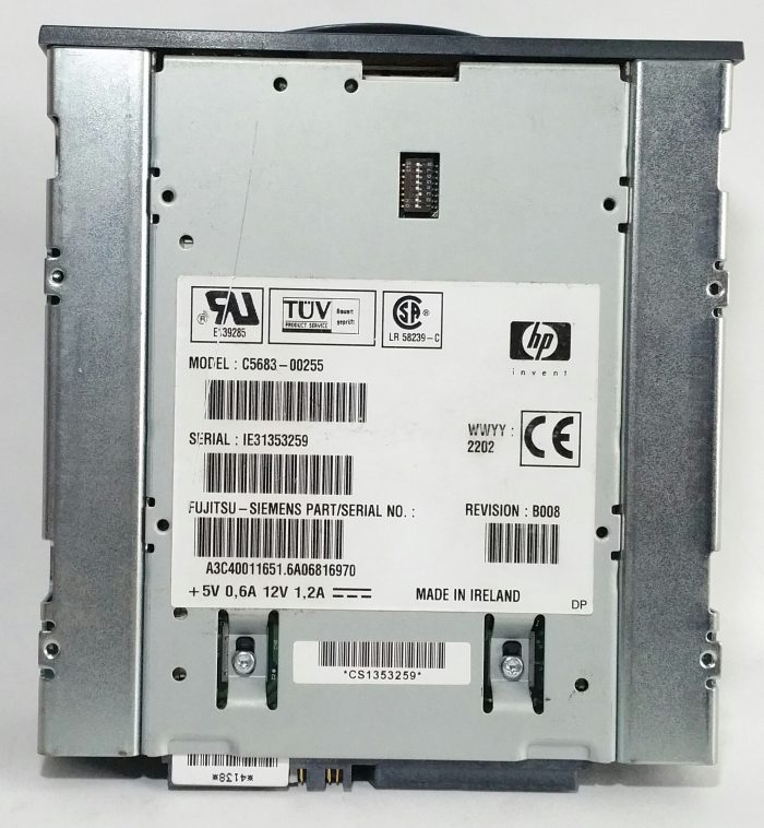HP C5683-00255 4 Digital Data Storage Tape Drive - Image 3