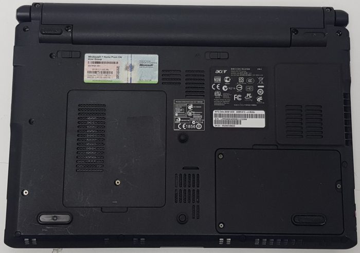 Acer Aspire 3810TZ - Pentium u4100 1.3GHz - 13" - 3GB RAM - 320GB HDD - Windows 10 home - Image 4