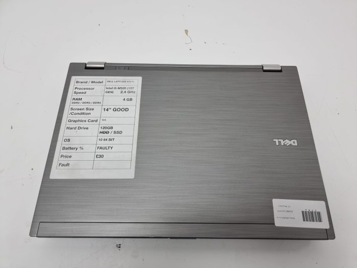 DELL LATITUDE E6410 - i5-M520 2.4GHz - 4GB RAM - 14" - 120GB HDD - Windows 10 - Image 5