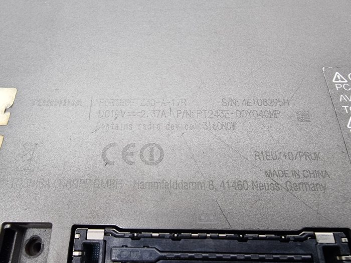 Toshiba Portege Z30 - i3-4010U 1.7GHz - 4GB RAM - 13" - 128GB SSD - Windows 11 - Image 8