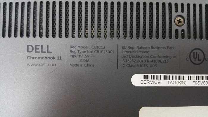Dell Chromebook 11/ Celeron 2955U 1.4 GHz/ 4GB RAM/ 16GB SSD/ Chrome OS - Image 6