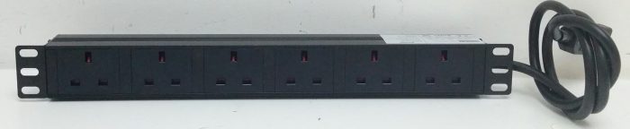 High Qualt HQ-M6-UK 6 Way Power Distribution Unit - Image 2