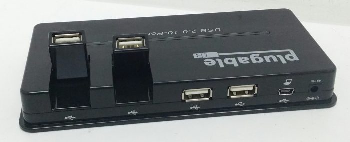 Plugable USB2-HUB10S USB 2.0 10-Port Hub Power Adapter - Image 4