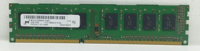 HP MT8JF25664AZ-1G4D1 2GB1Rx8 RAM Module - Image 2