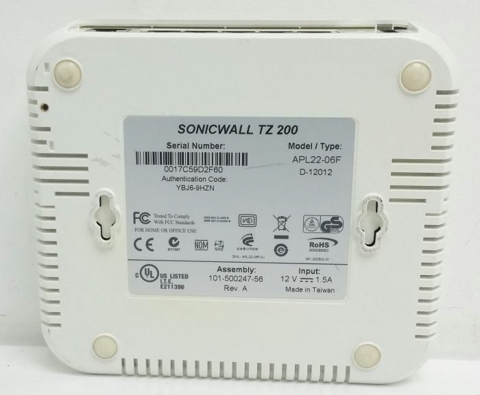 Sonicwall TZ200 APL22-06F0-12012 Network Security Firewall Appliance - Image 3