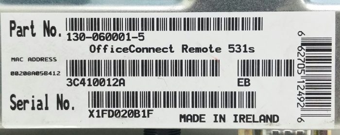 3Come Office Connect 531s Remote - Image 3