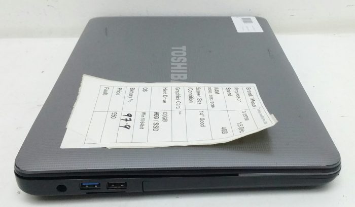Toshiba Satellite Pro L830-172 i3-2375m 1.5GHz 4GB Ram 14" 120GB SSD Windows 10 64bit - Image 6