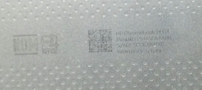 HP Chromebook 14 G4 Celeron Quad Core 1.83GHz 14" 4GB RAM 32GB SSD Chrome OS - Image 4