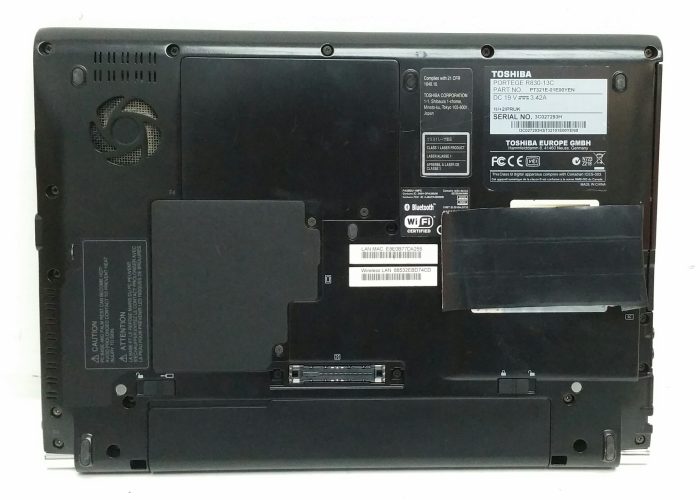Toshiba Portege R830-13C i5-2520M 1.5GHz 4GB Ram 13" 256GB SSD Windows 10 64 - Image 5