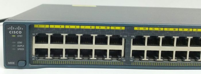 Cisco Catalyst 2960 Series SI WS-C2960-48TC-S 48-Port Switch - Image 7