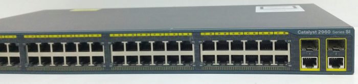 Cisco Catalyst 2960 Series SI WS-C2960-48TC-S 48-Port Switch - Image 6