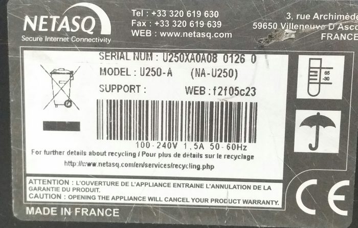 Nestaq U250-A Network Protection Firewall - Image 3