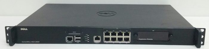 Dell SonicWALL NSA 2600 1RK29-0A9 Network Security Firewall - Image 2