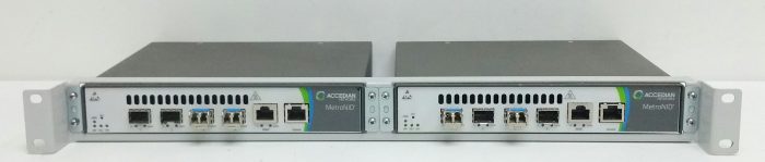 Accedian GT-S-AC 2x 4 Ports Performance Monitoring Device With 4x Accedian 8SN-000 Fibre Optics - Image 2
