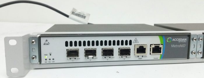 Accedian GT-S-AC 2x 4 Ports Performance Monitoring Device With 4x Accedian 8SN-000 Fibre Optics - Image 5