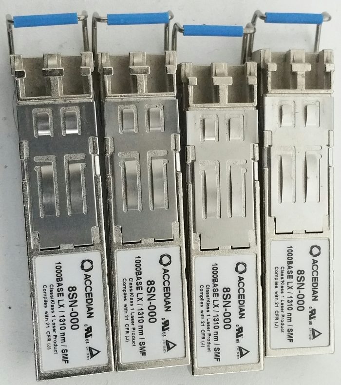 Accedian GT-S-AC 2x 4 Ports Performance Monitoring Device With 4x Accedian 8SN-000 Fibre Optics - Image 4