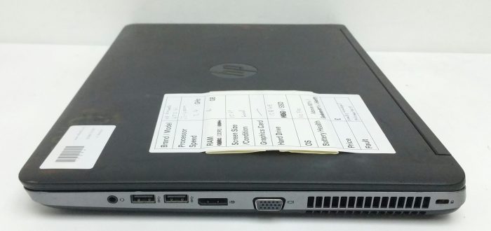HP Probook 650 G1 - i3-4000M 2.4GHz - 4GB - 15.6" - 128GB SSD - Windows 10 Pro - Image 5