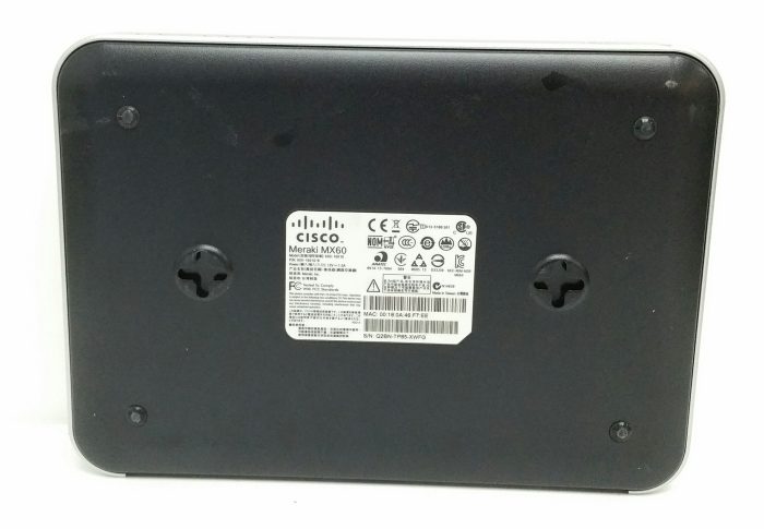 Cisco Meraki MX60 600-16010 Managed Security Appliance - Image 3