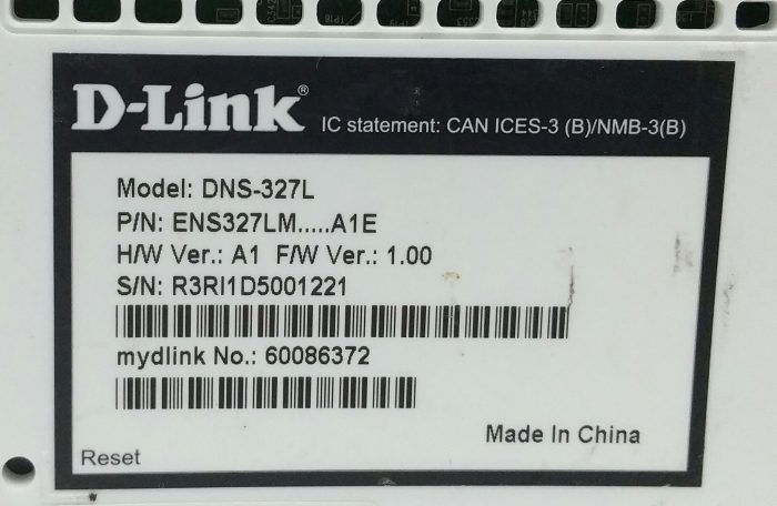 D-Link ShareCenter DNS-327L Network Attached Storage - Image 3