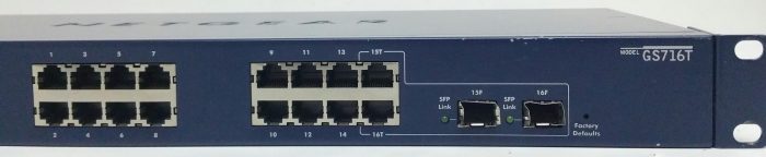 Netgear GS716T ProSafe 16 Port Gigabit Smart Switch - Image 5
