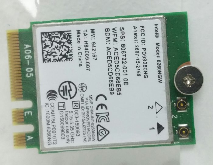 Stone Pro P11A Intel 8260NGW Laptop Wifi Card - Image 5