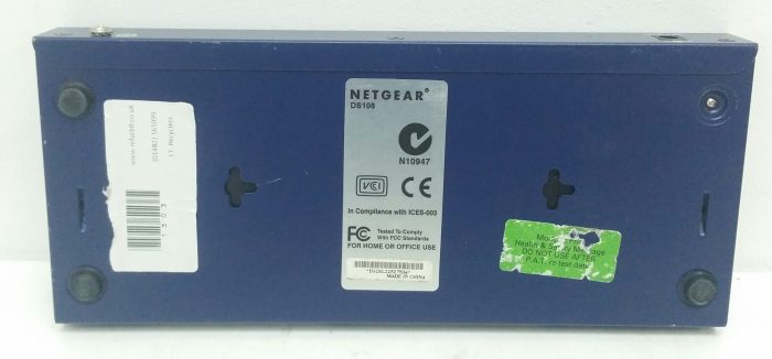 Netgear DS108 8-Port 10/100Mbps Dual Speed Hub - Image 3