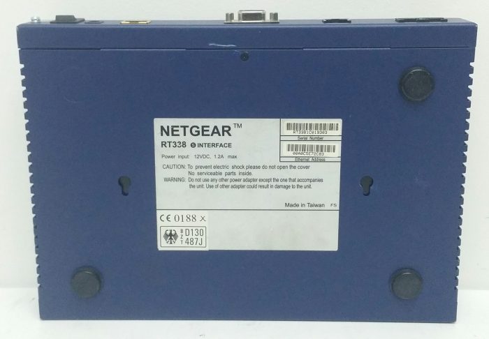 Netgear RT338 Interface Remote Access ISDN Router - Image 3