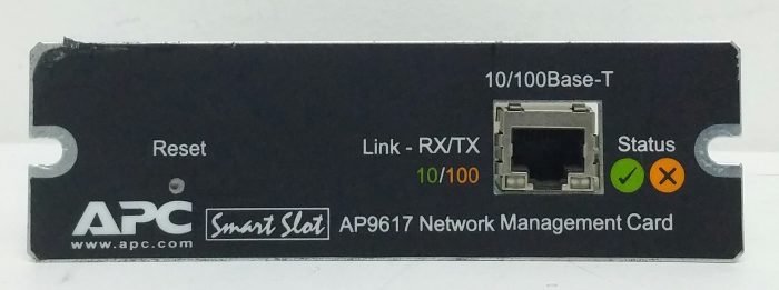 APC AP9617 Smart Slot - Network Management Card - Image 2