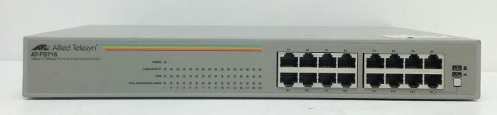 Allied Telesyn AT-FS716 10BASE-T/100BASE-TX 16Port Fast Ethernet Switch - Image 2