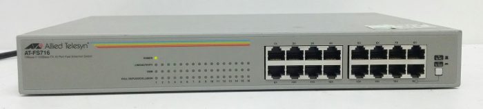 Allied Telesyn AT-FS716 10BASE-T/100BASE-TX 16Port Fast Ethernet Switch - Image 6