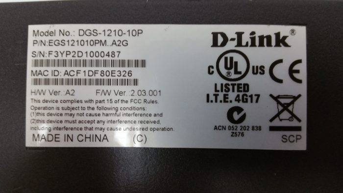 D-Link Web Smart Switch DGS-1210-10P - Image 5