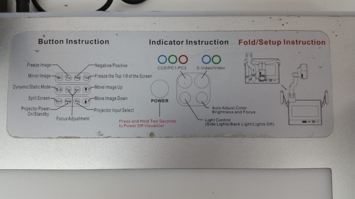 Genee Vision 6100 document scanner visualiser / inspection system electronic - Image 3
