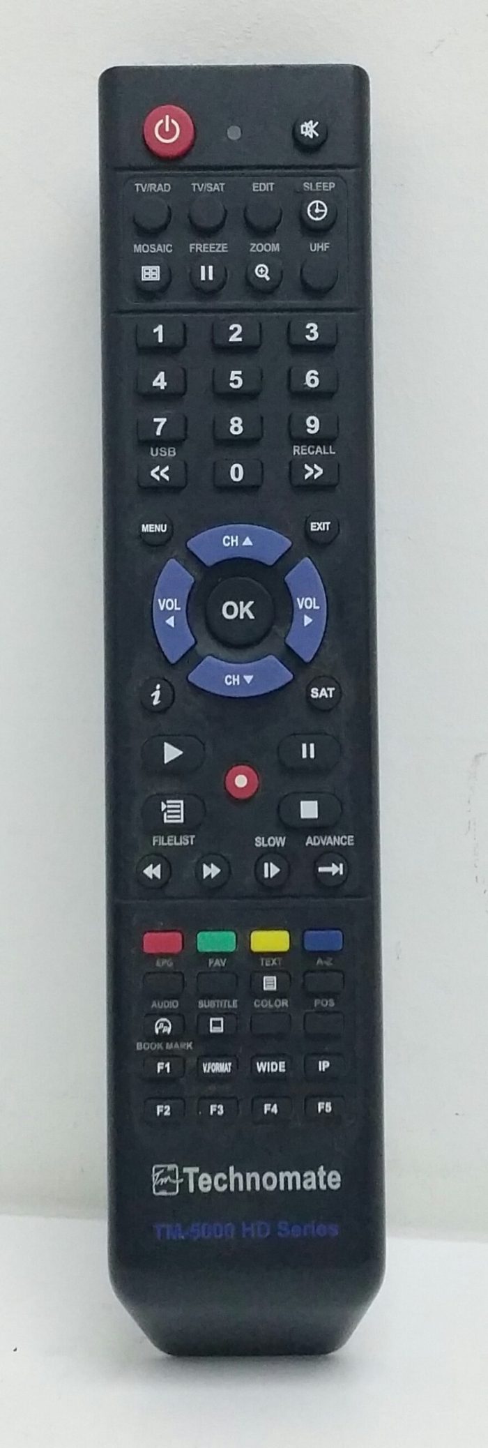 Technomate TM-5000 HD Series Remote Control - Image 2