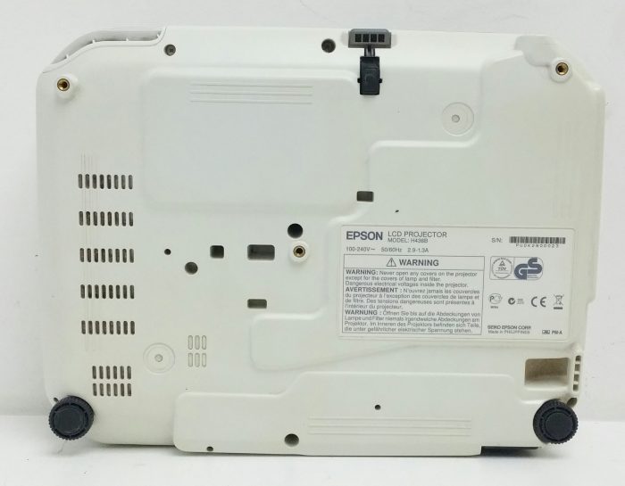 Epson EB-S11 H436B LCD Projector 1935 Lamp Hours Used + Bag - Image 4