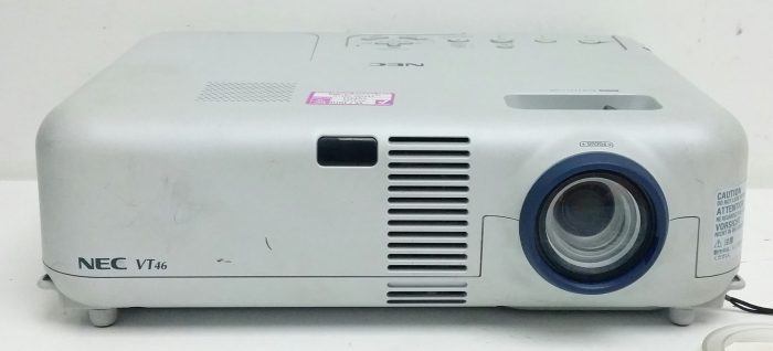 Nec VT46 VGA Projector 867 Lamp Hour Used 71% Remaining - Image 7