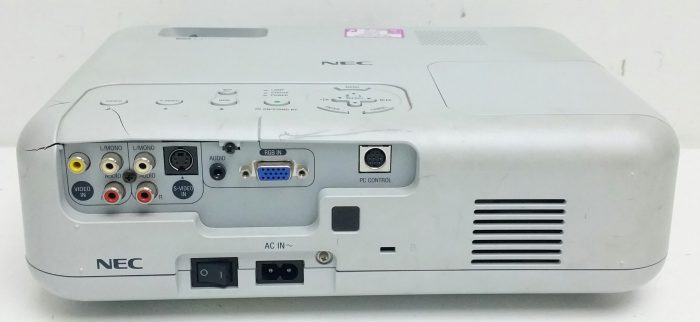 Nec VT46 VGA Projector 867 Lamp Hour Used 71% Remaining - Image 5