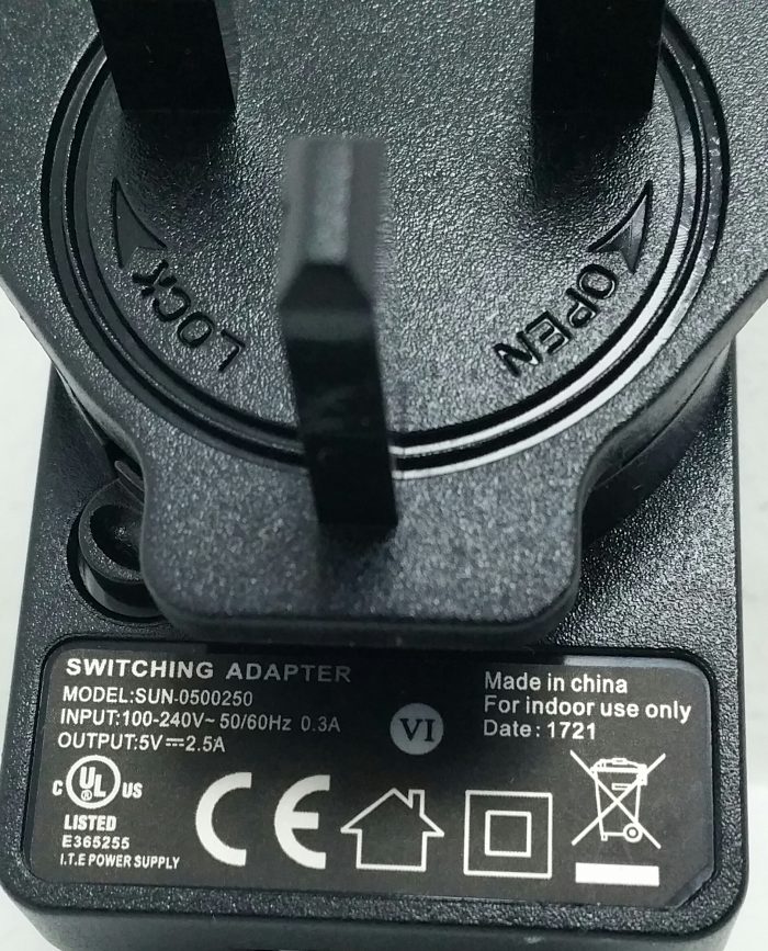 Joblot 9x SUN-0500250 5V==2.5A Switching Adapter x9 USB Cords - Image 3