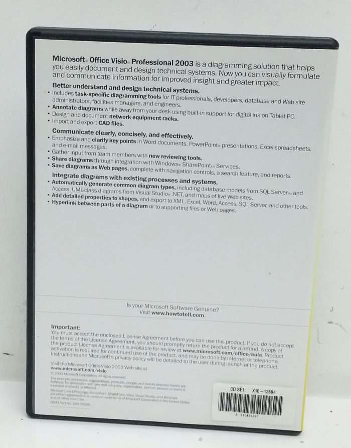 Microsoft Office Visio Professional 2003 Software - Image 5
