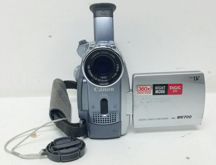 Canon MV700 E 18x Zoom 2.8-50.4mm 360x Digital Zoom Digital Video Camcorder - Image 2