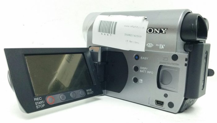 Sony DCR-HC62E Carl Zeiss Vario - Tessar Mega Pixel Wide Touch Panel LCD Video Camera Recorder - Image 4