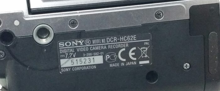 Sony DCR-HC62E Carl Zeiss Vario - Tessar Handycam Mega Pixel Wide Touch Panel LCD Video Camera Recorder - Image 3