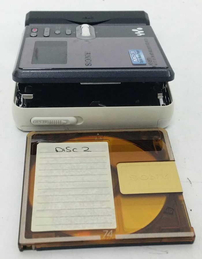 Sony MZ-RH910 Atrac3Plus MP3 Walkman Portable Minidisc Recorder - Image 7
