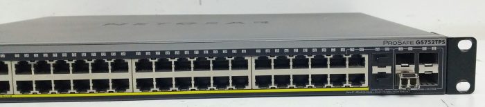 Netgear Prosafe GS752TPS 48-Port Gigabit Stackable Smart Switch with PoE & 4 SFP uplinks, x1 Fibre Active - Image 7
