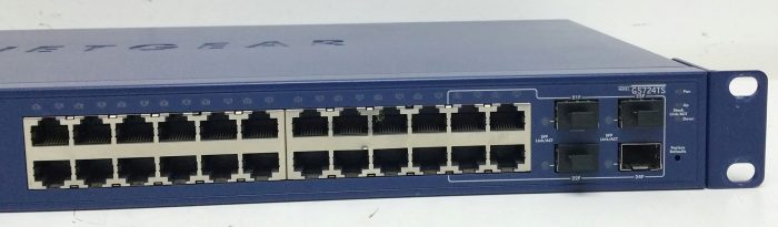 Netgear Prosafe GS724TS 24-Port Gigabit Stackable Smart Switch - Image 5