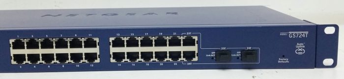 Netgear Prosafe GS724T 24 Port Gigabit Smart Switch - Image 5