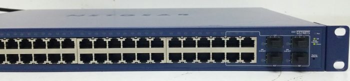 Netgear Prosafe GS748TS 48 Port Gigabit Stackable Smart Switch, 4 SFP Ports - Image 6