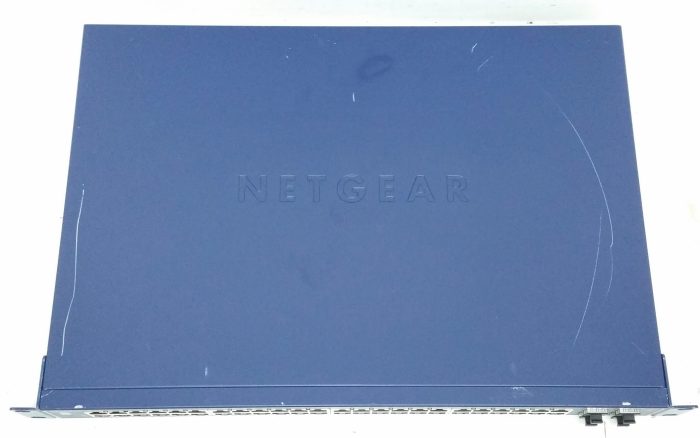 Netgear Prosafe GS748TS 48 Port Gigabit Stackable Smart Switch, 4 SFP Ports - Image 5
