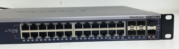 Netgear Managed Stackable Switch Prosafe GSM7328S v2 24 + 4 Port Gigabit L3 4 SFP Ports - Image 5